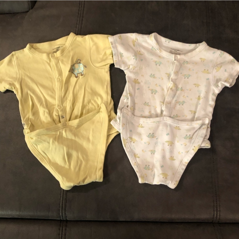2 George Onesie Shirts Size 24 Months